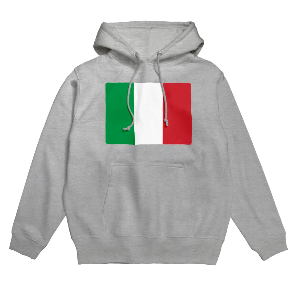 お絵かき屋さんのイタリアの国旗 Hoodie