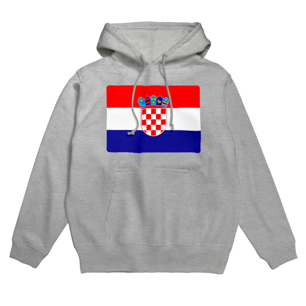 お絵かき屋さんのクロアチアの国旗 Hoodie