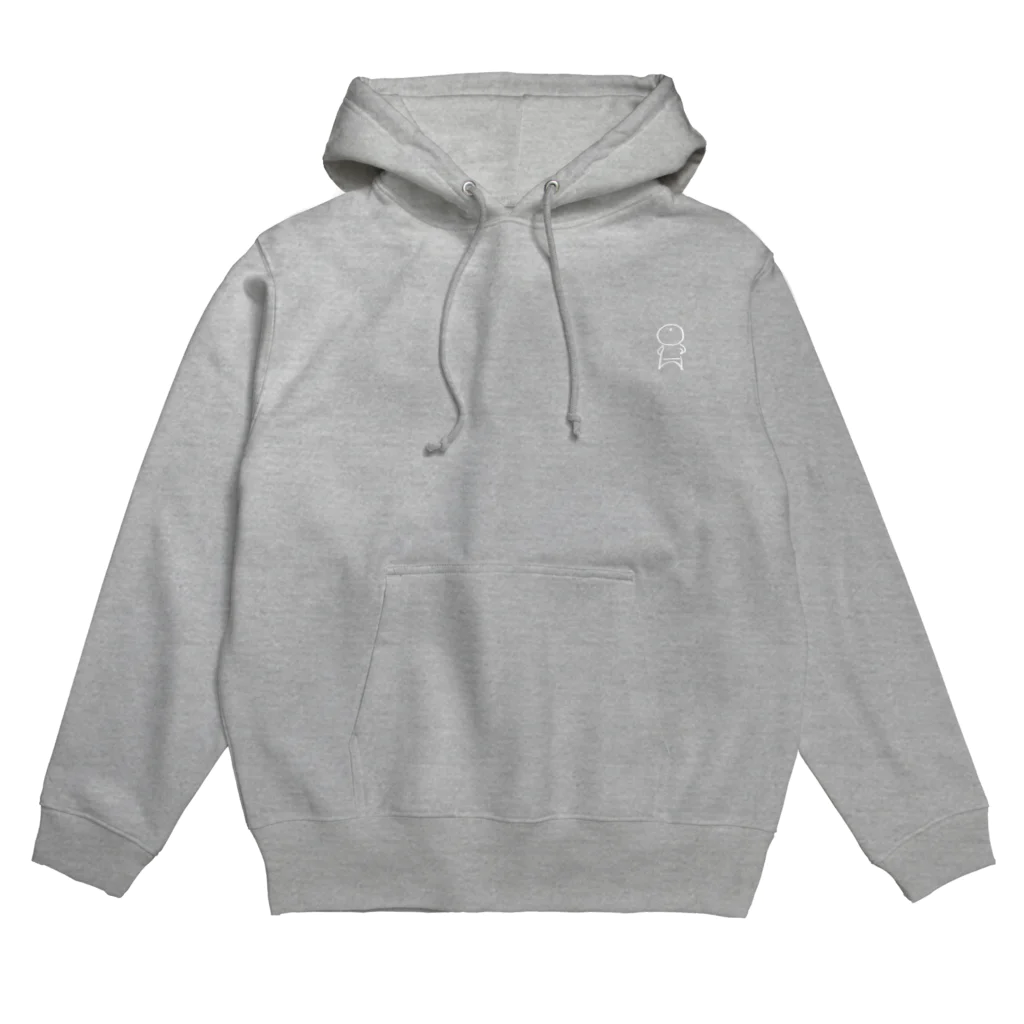 さかがわ成美のひよさんスタンダード 白抜き Hoodie