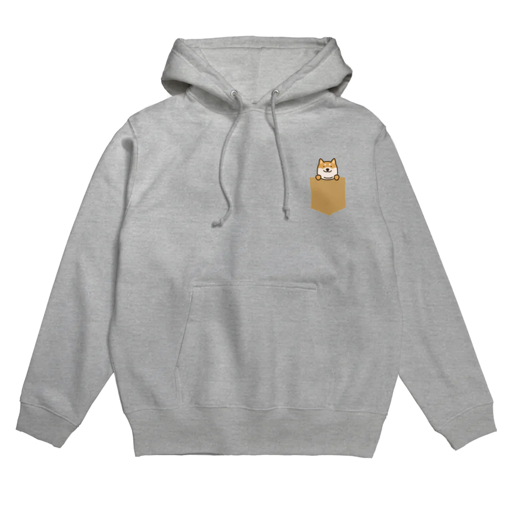 semioticaのひょっこり柴犬 Hoodie