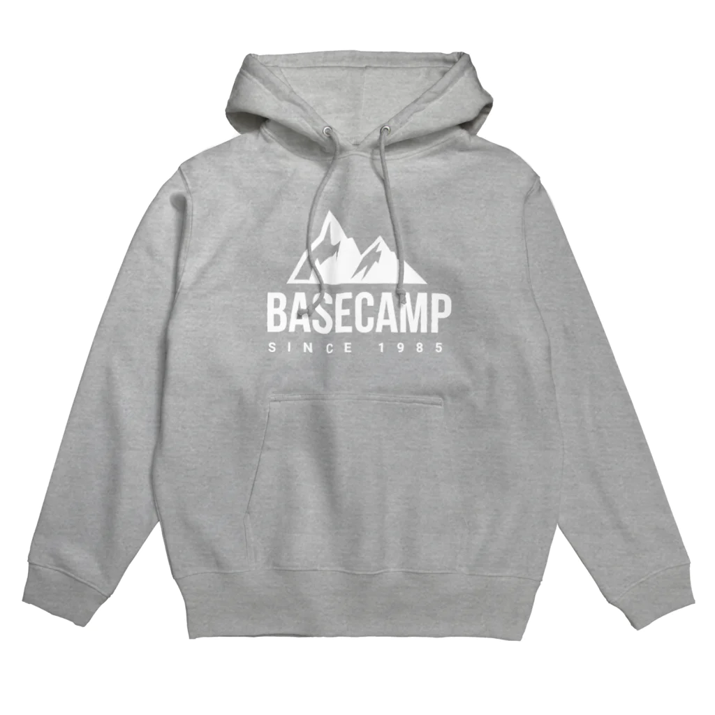 BASE-CAMPのBASE MOUNTAIN 03 WHITE パーカー