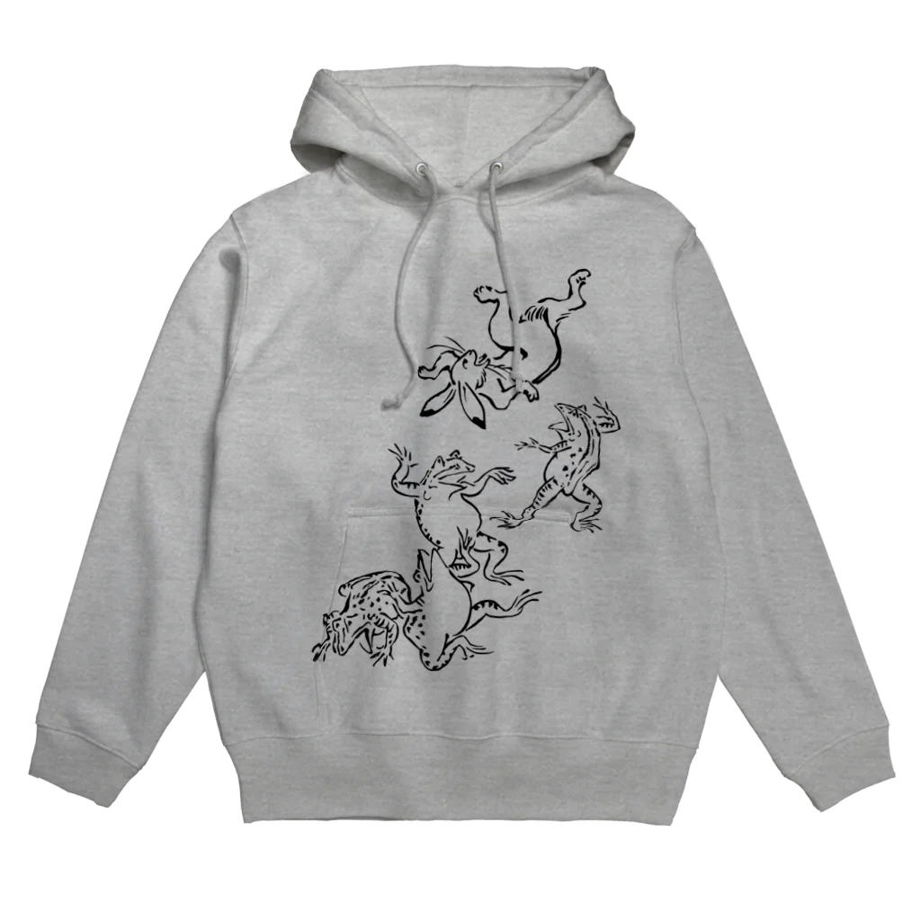 ねこめいんの店の鳥獣戯画!!! Hoodie