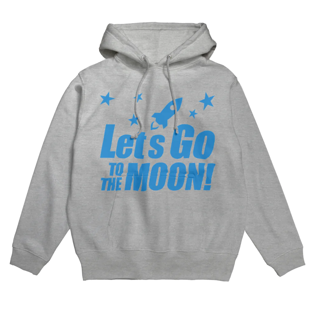 【仮想通貨】ADKグッズ専門店 のLet's go to the Moon! パーカー