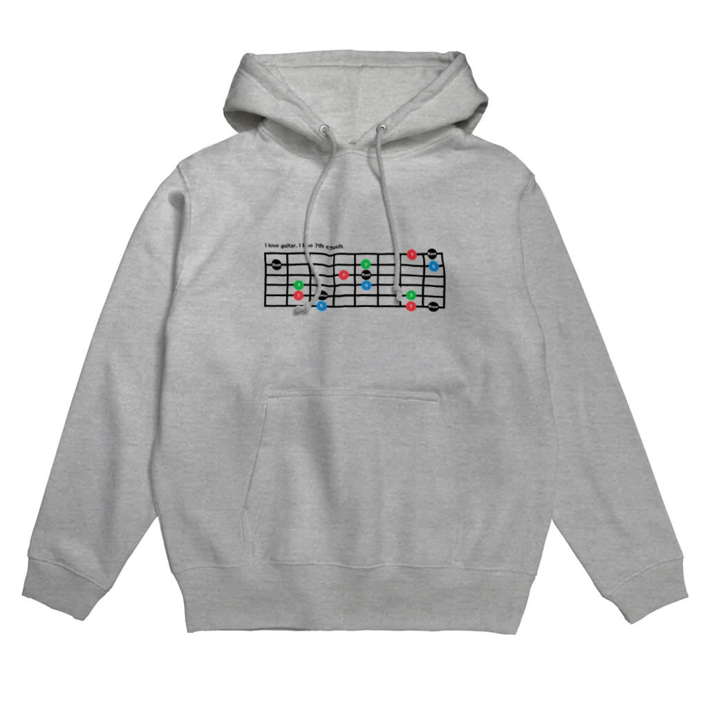 airchのI love 7th chords Hoodie