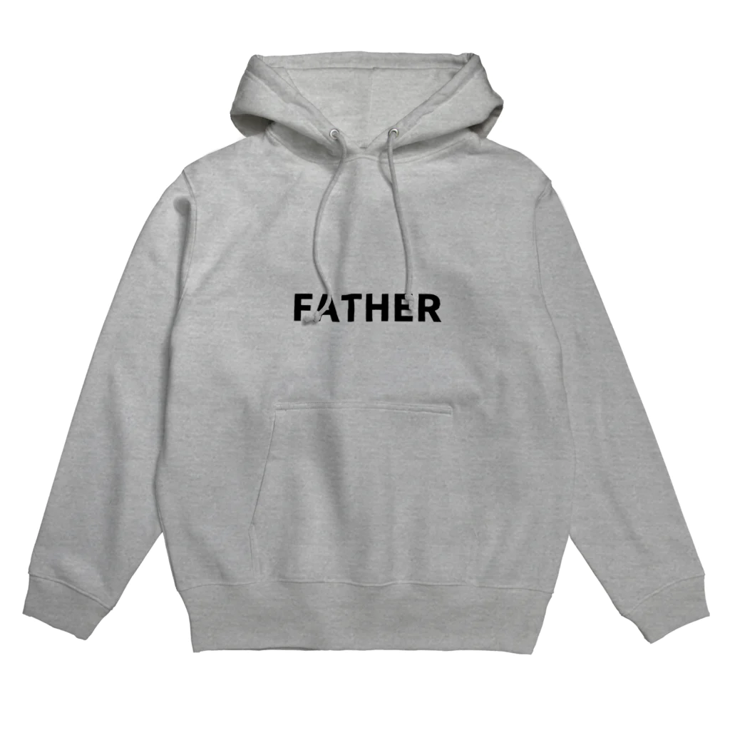 にじマンのFATHER(黒文字) Hoodie