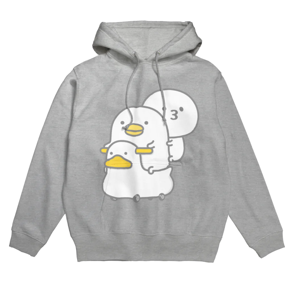 mame&coのうるせぇトリとまるいのパーカ Hoodie