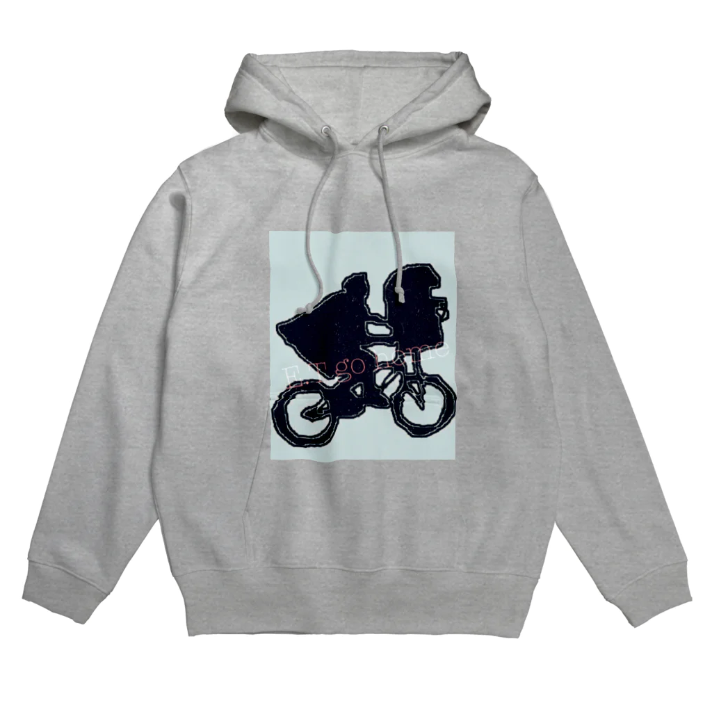 osmの自転車でどこまでも Hoodie