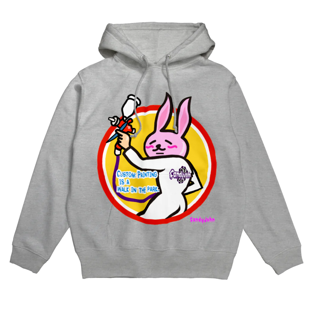 CANDYJOHNのSprayman Rabit Hoodie