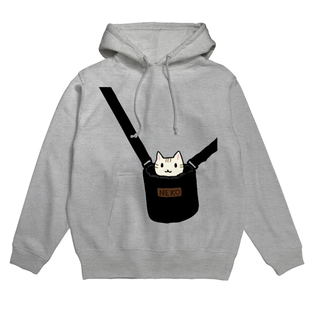 すとろべりーガムFactoryの猫専用バッグ Hoodie