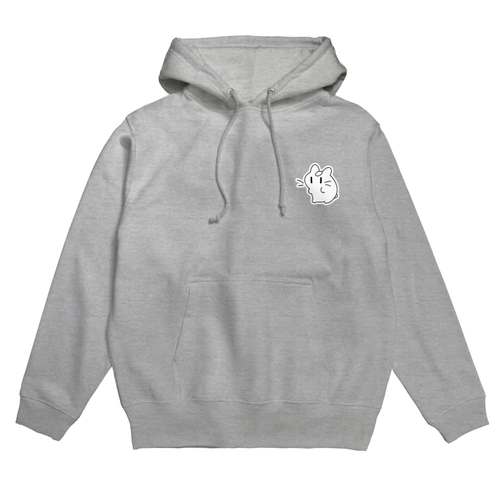 ハムスターのむにむにのハムスターのむにむにワンポイント Hoodie