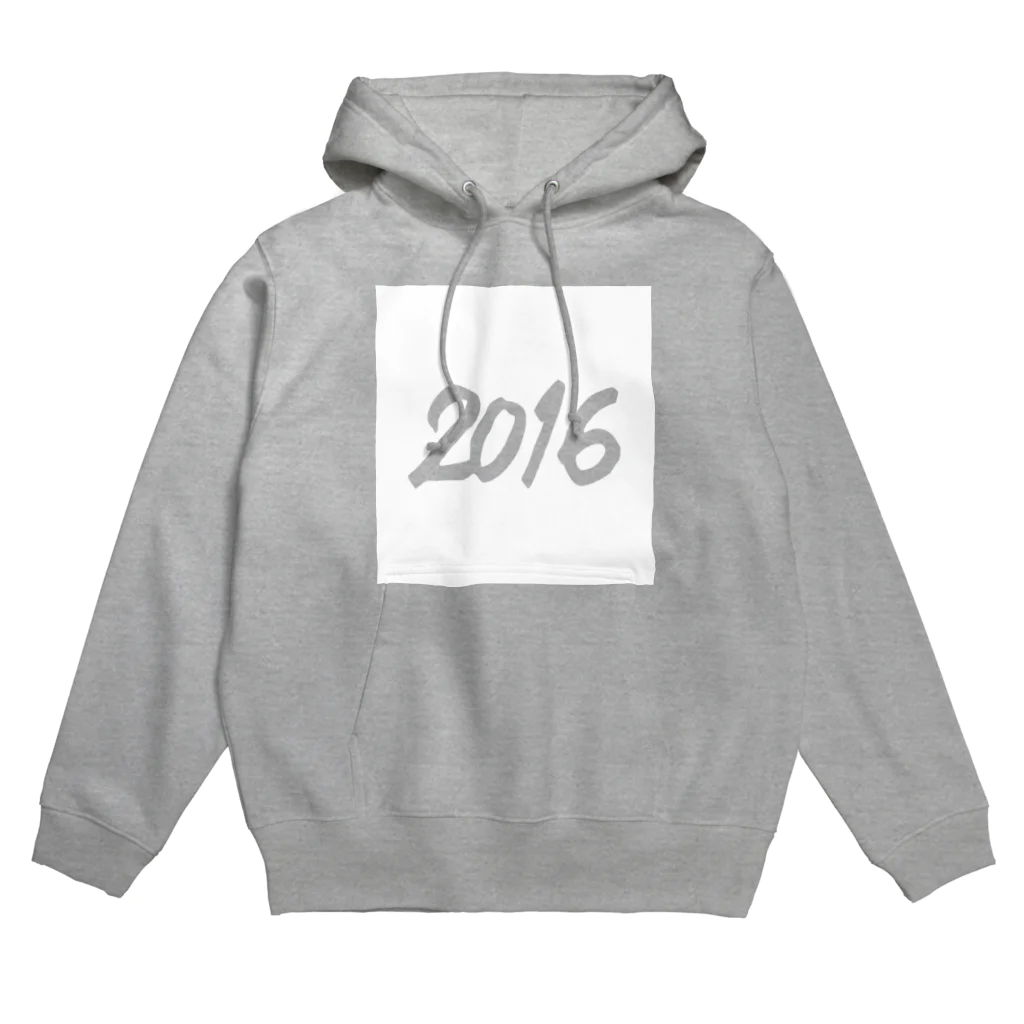 HAPPY 2016の2016正月 グッズ SQUARE SNOW WHITE Hoodie