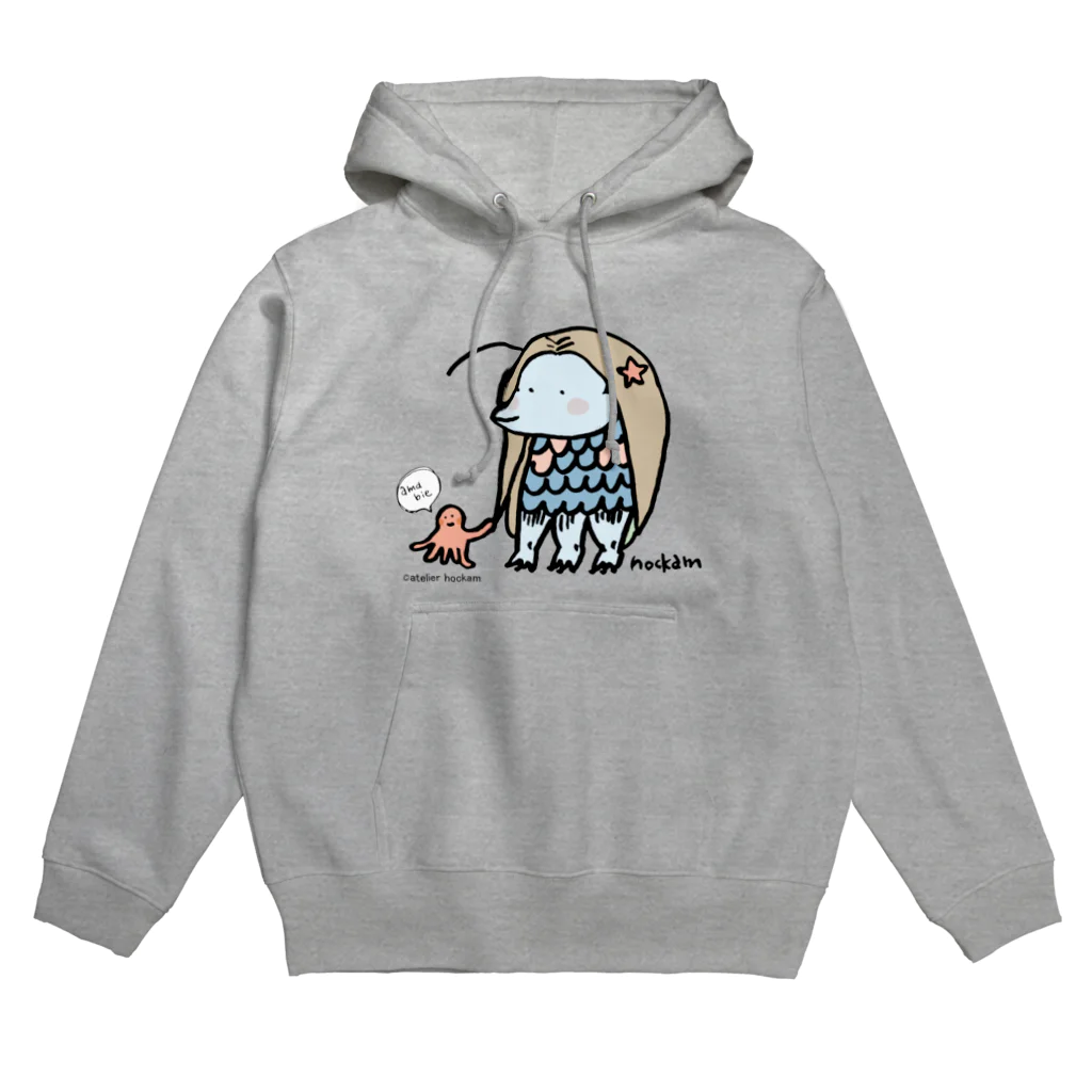 ほっかむねこ屋（アトリエほっかむ）のアマビエ（ほっかむ画） Hoodie