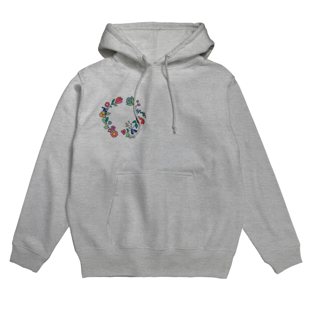 out of pagesのおもいでの花輪 Hoodie