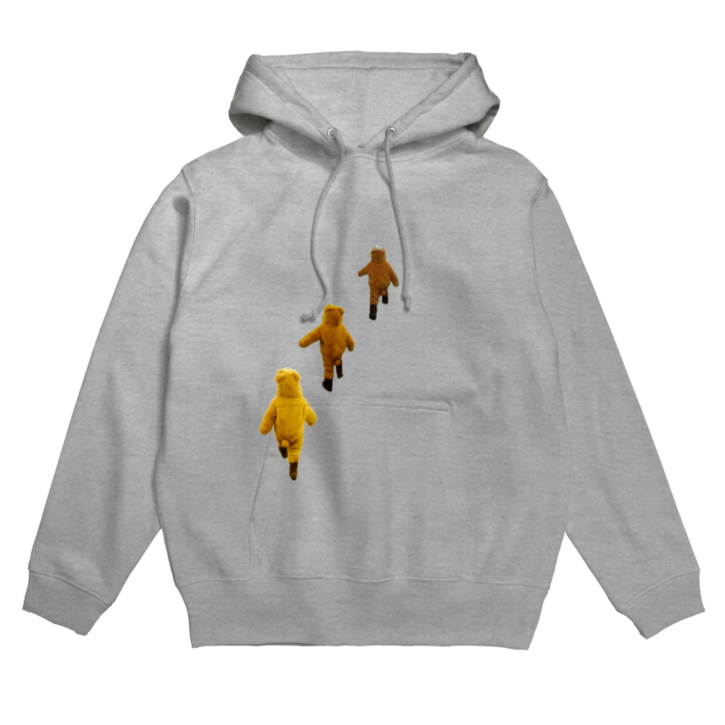 まっくる ちゃんのあるいてくるくま Hoodie