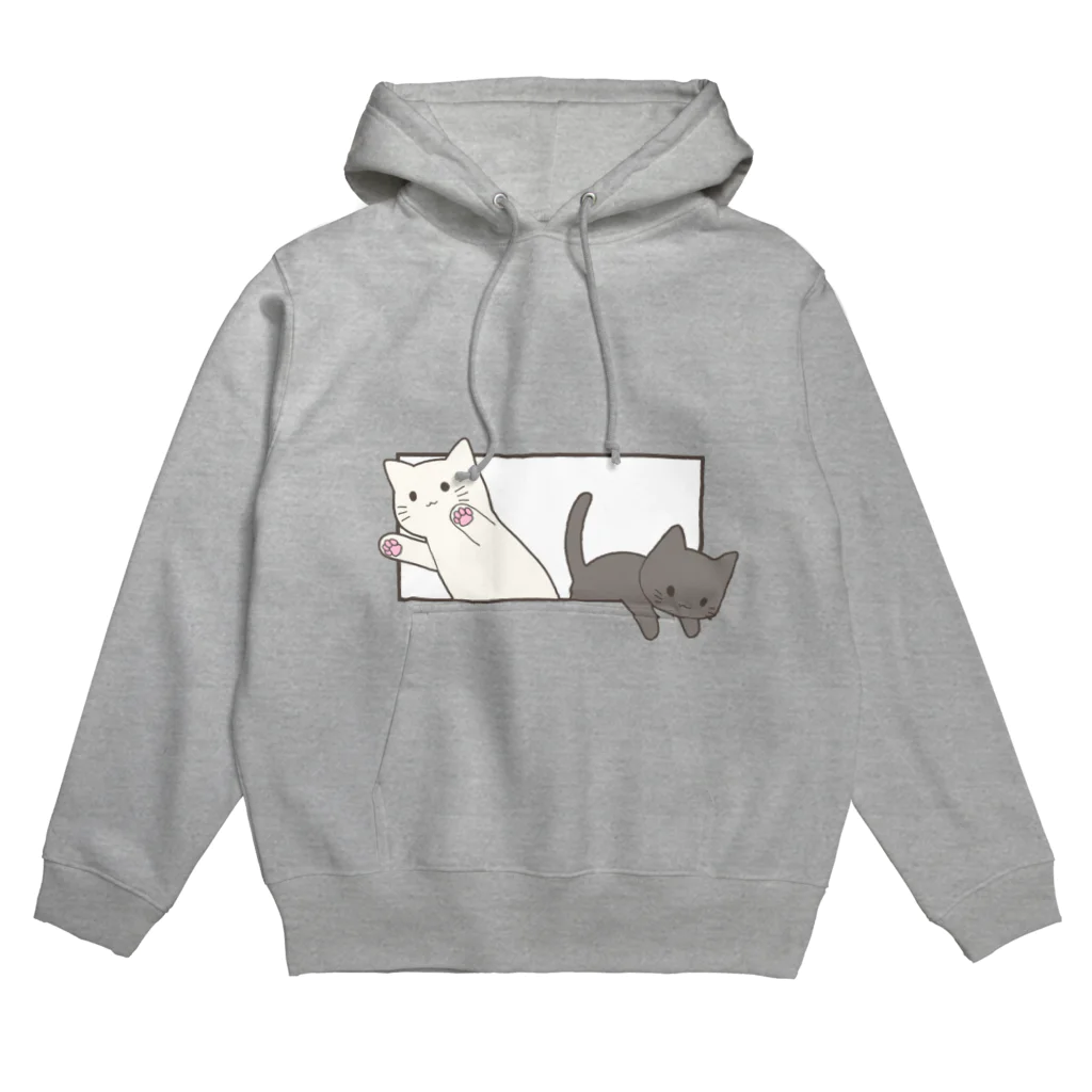 かわいいもののおみせ　いそぎんちゃくのとびだす猫 Hoodie