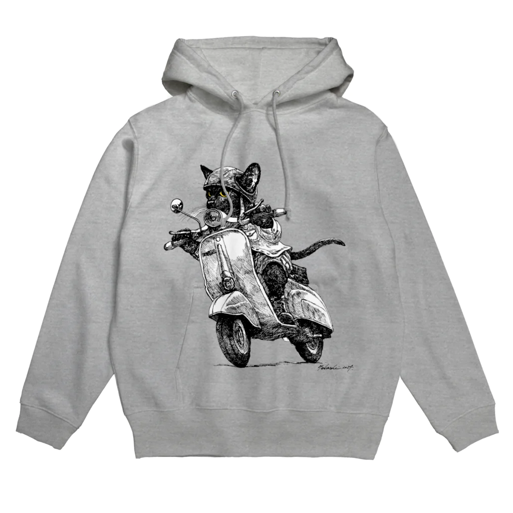 小田隆のネコべスパ2014 Hoodie