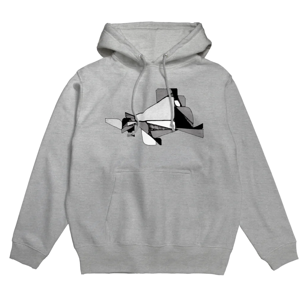 knott aka 2G INDAHOUSEのDRAWING ABSTRACT Hoodie