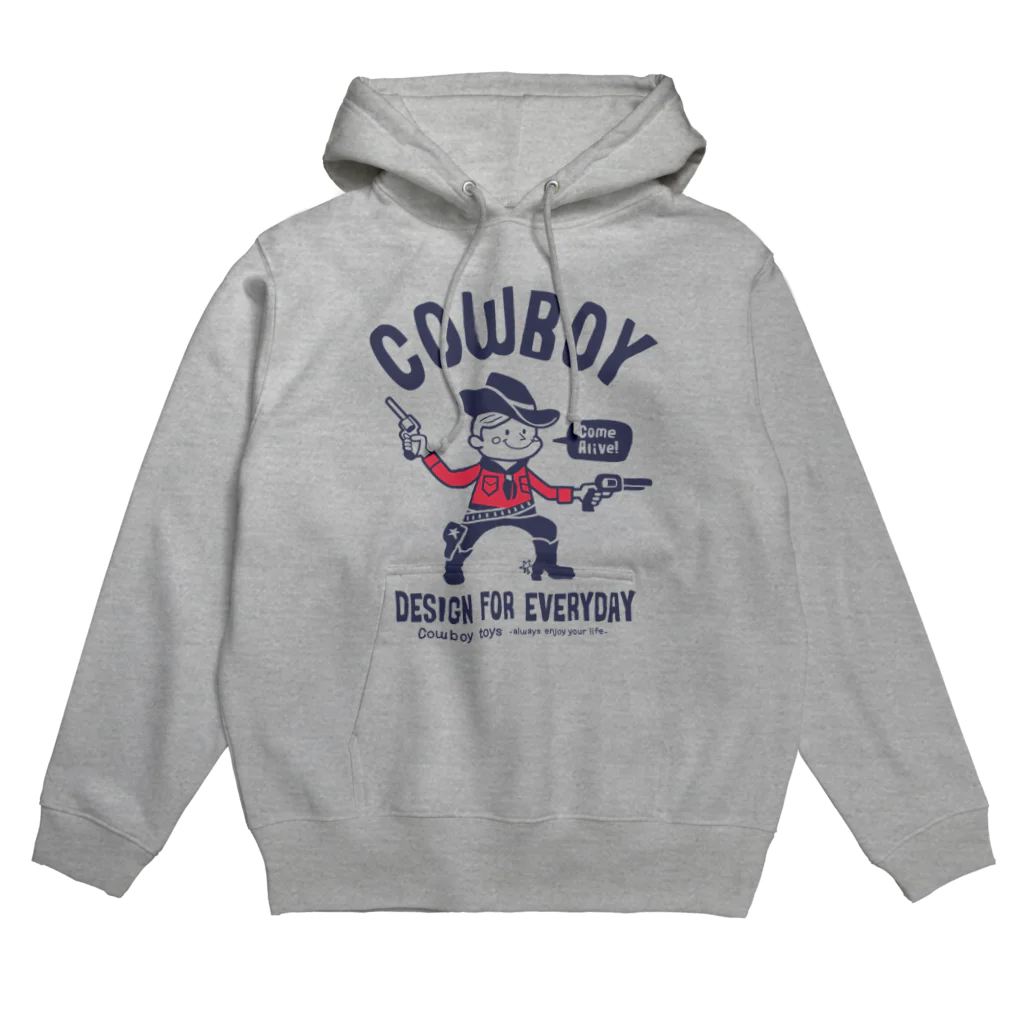 Design For Everydayのカウボーイ&ナンバリング☆アメリカンレトロ Hoodie