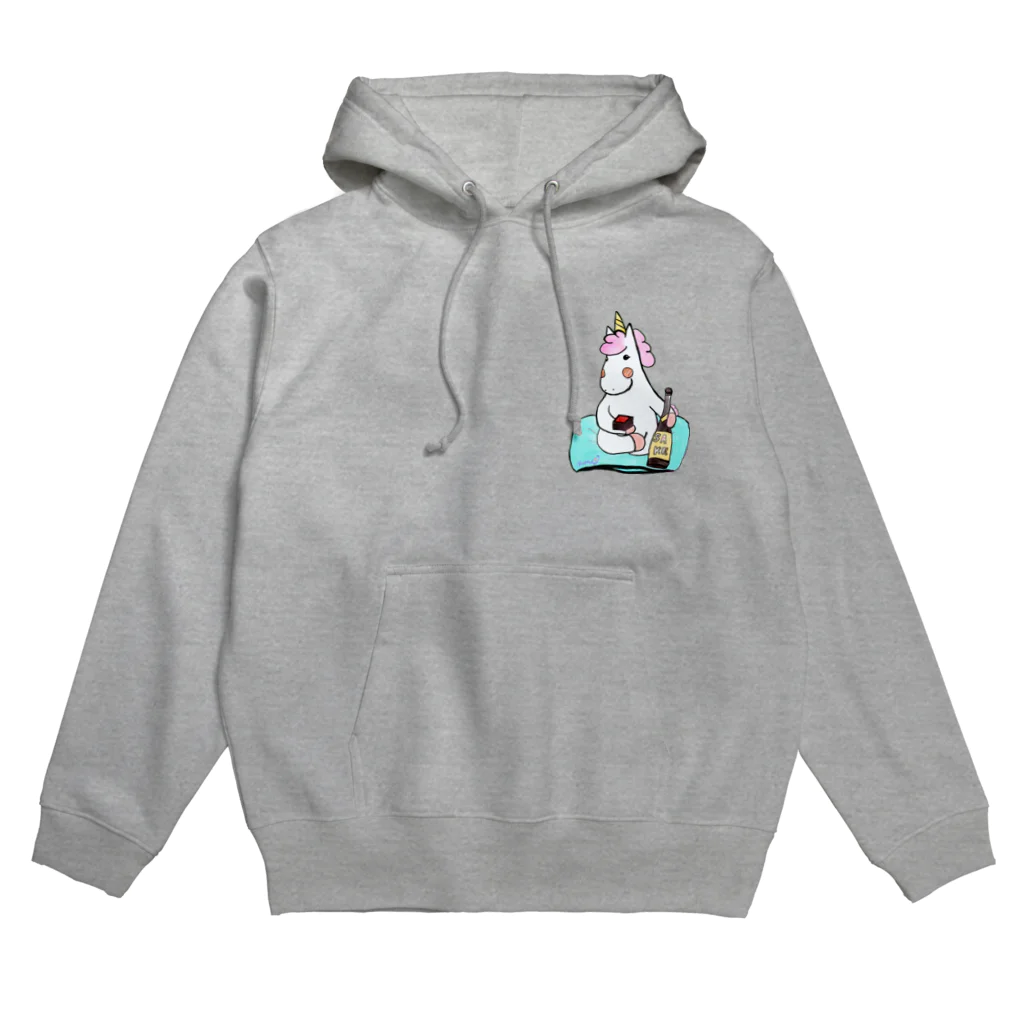 天使のやすらぎのほろ酔いこんこん Hoodie