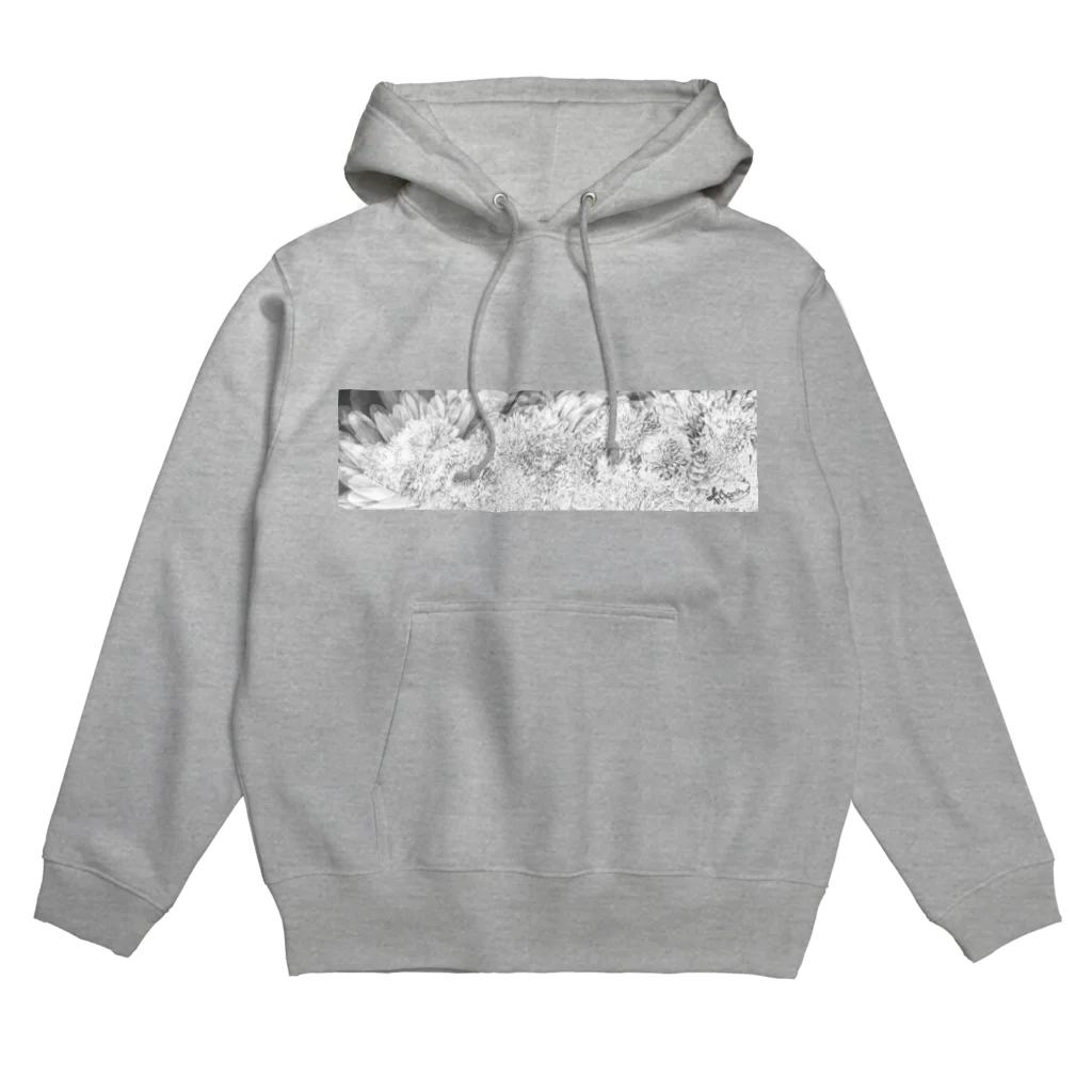 *郁えんぴつ* Goods Shopの白銀の華 Hoodie