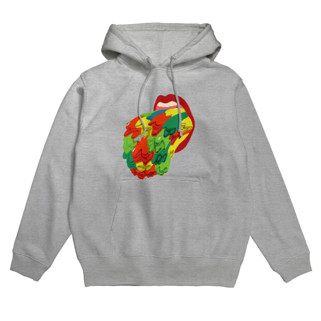 SpareribsHillsのvomit surfin Hoodie