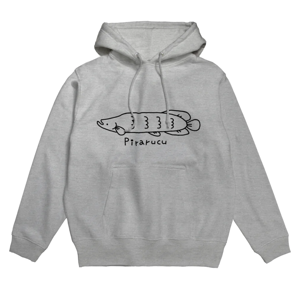 紫咲うにのしゃくれピラルク Hoodie