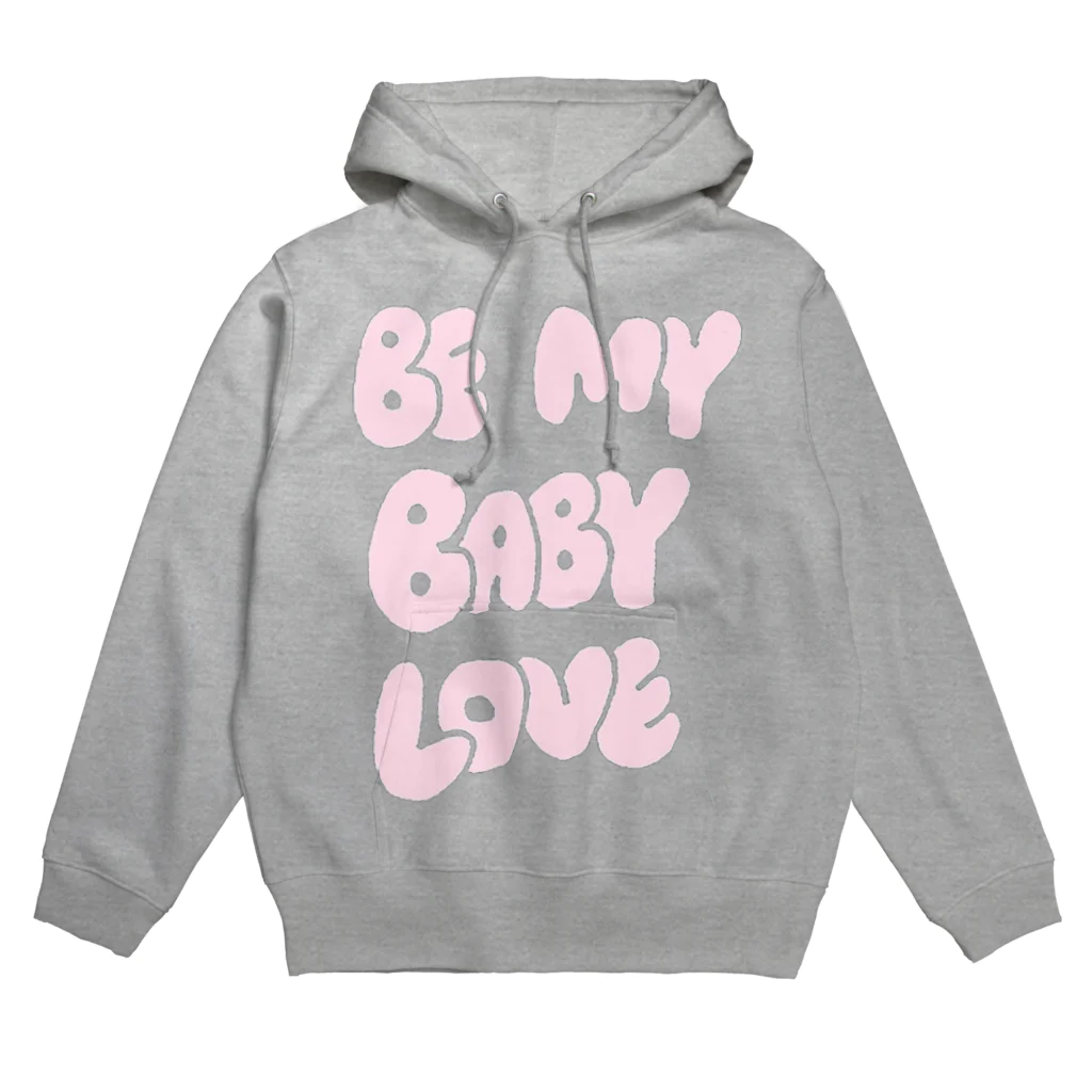 onikawa_babyの鬼可愛英文字のBe My Baby Hoodie