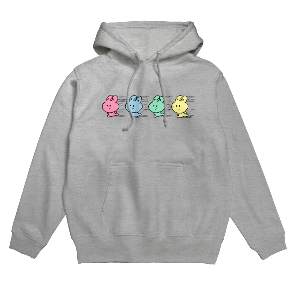 tsutteのダッシュうさ Hoodie