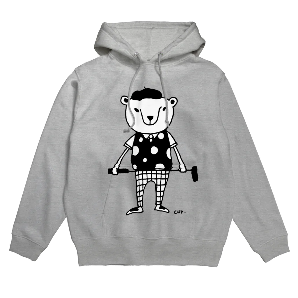 CUROGNACのゴルくまきち Hoodie