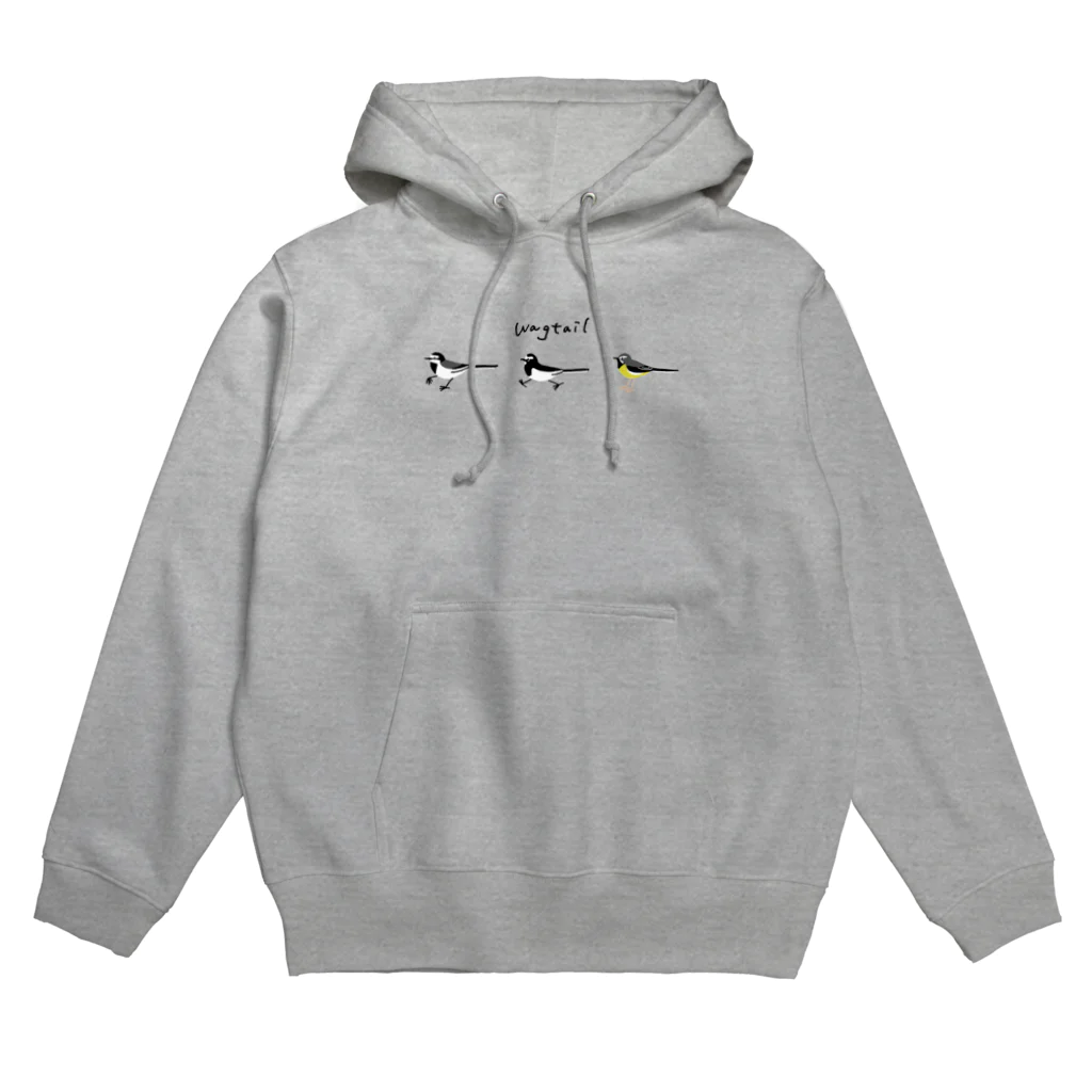 でこぱち商店のセキレイさんぽ Hoodie