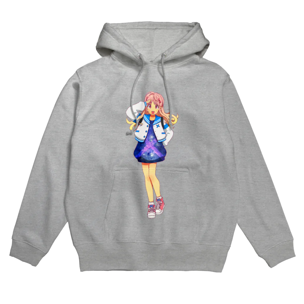 アニクロス(suzuri店)のクロスちゃん Hoodie