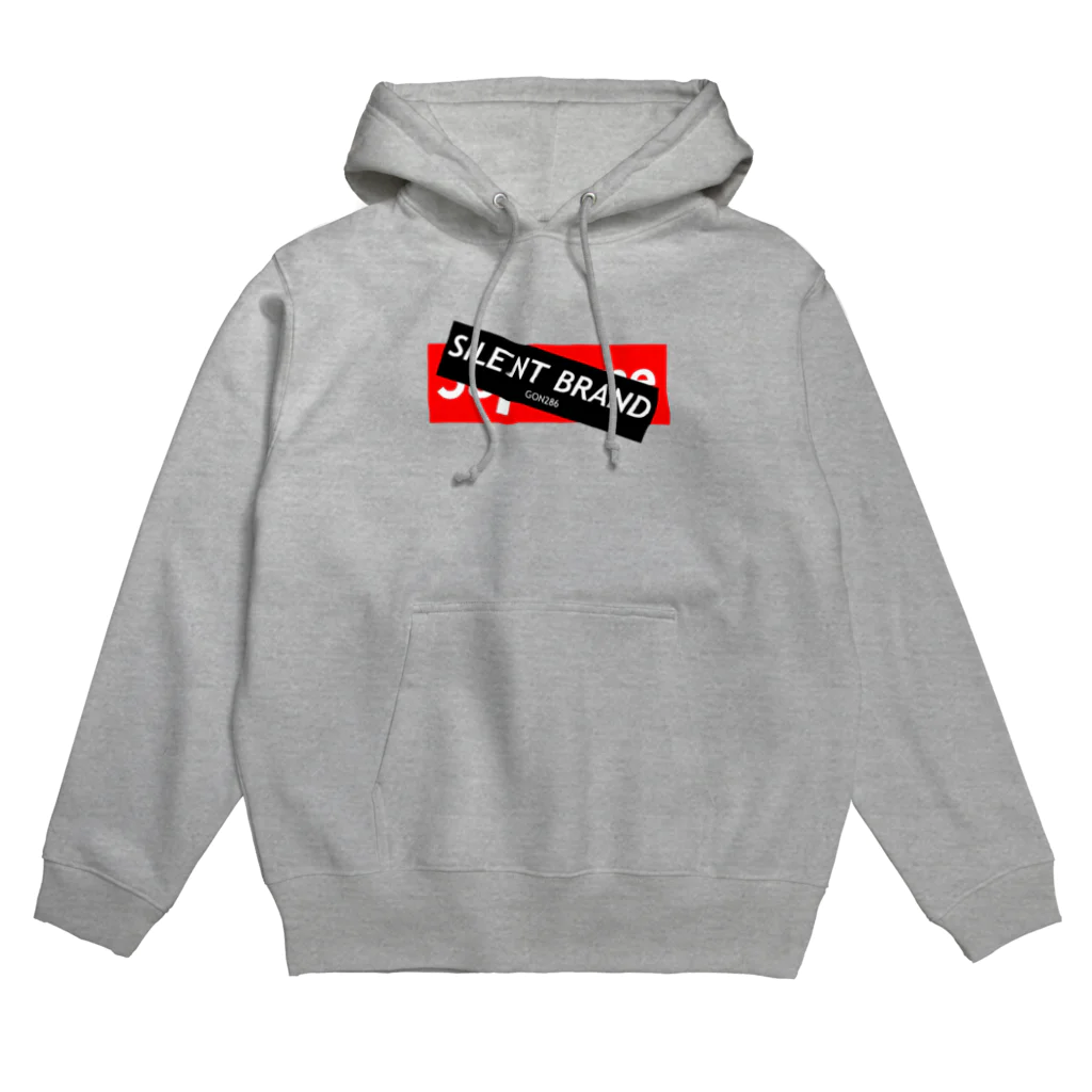 SILENT BRANDのSILENT BRAND FAKE BOXLOGO パーカー