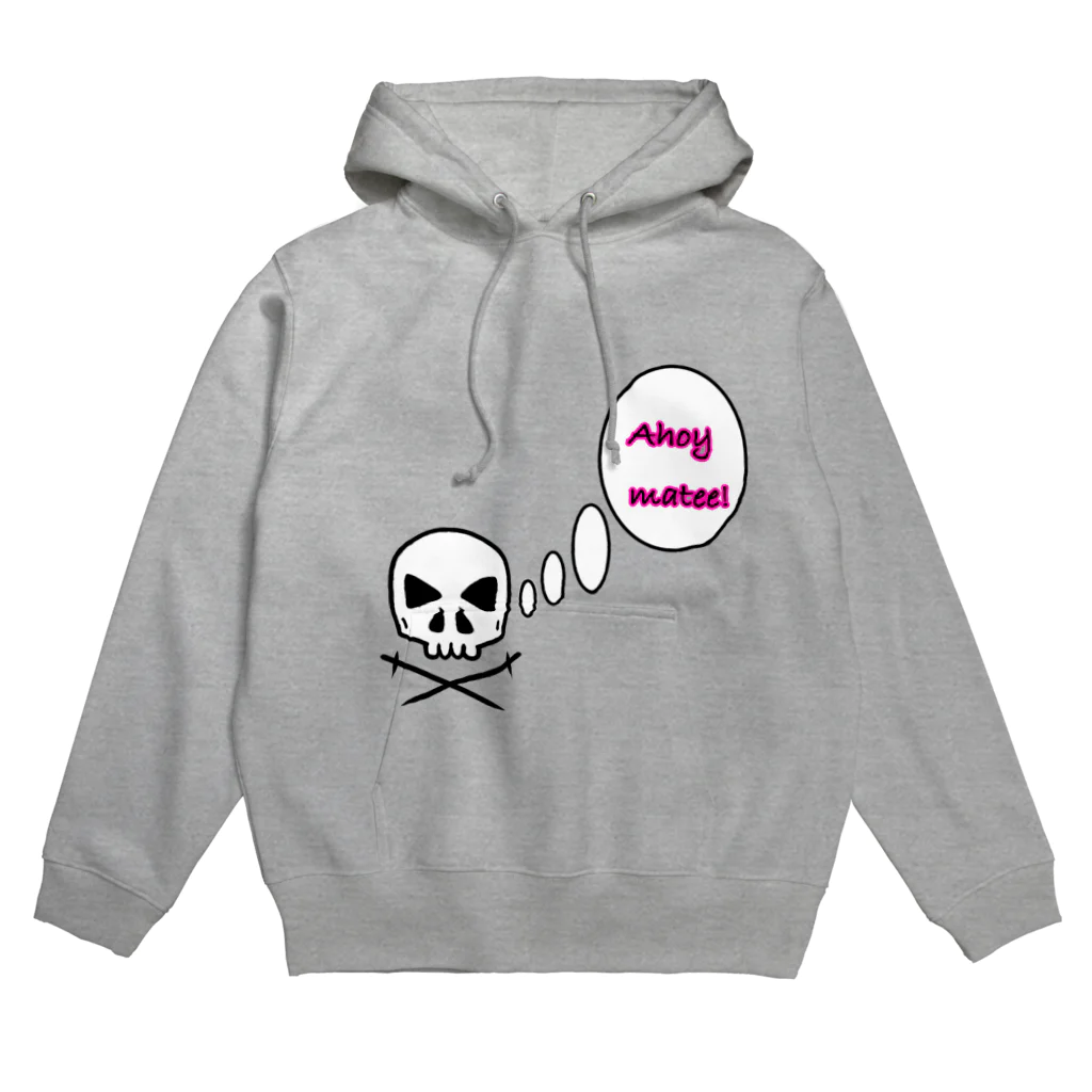 maoyuの挨拶ドクロ Hoodie