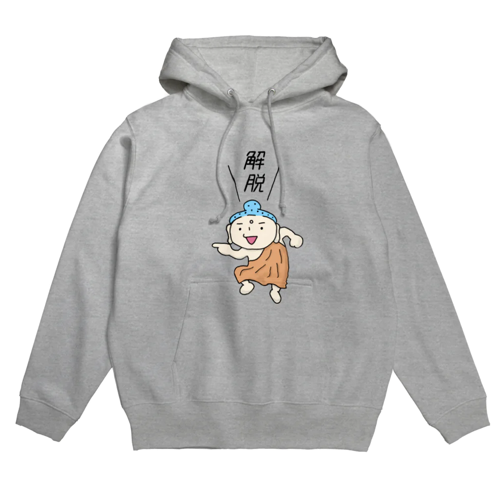 おてらデザインズのげだつくん Hoodie