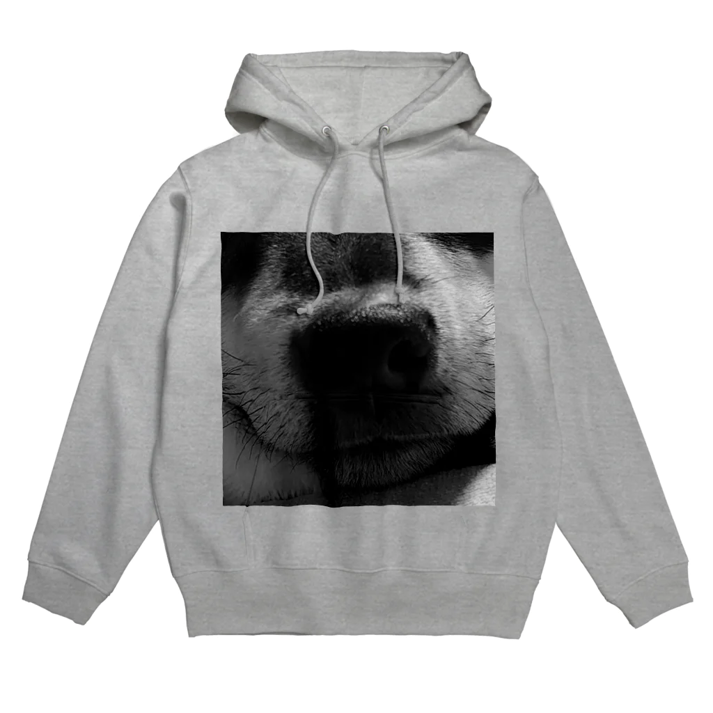 らいの柴鼻 Hoodie