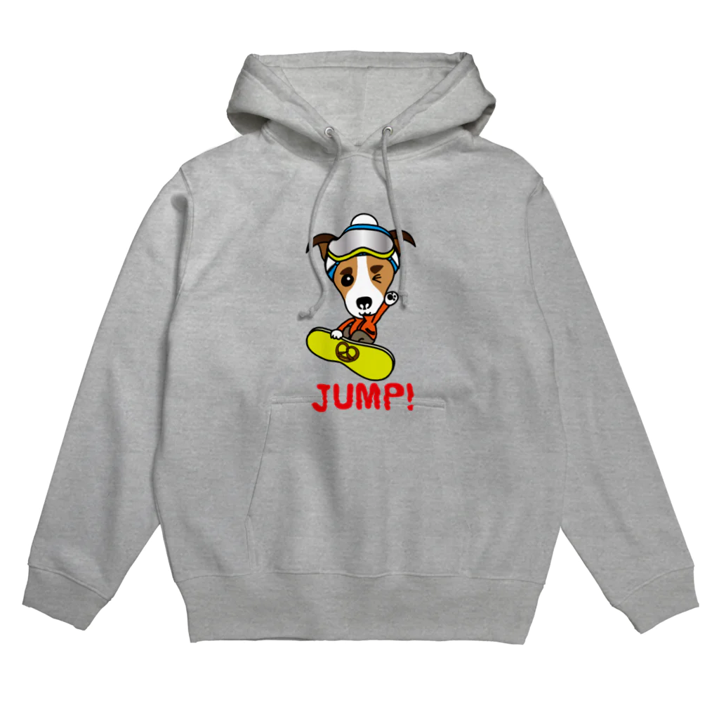 おりこうwanwanのJUMP!ジャックラッセルテリア Hoodie