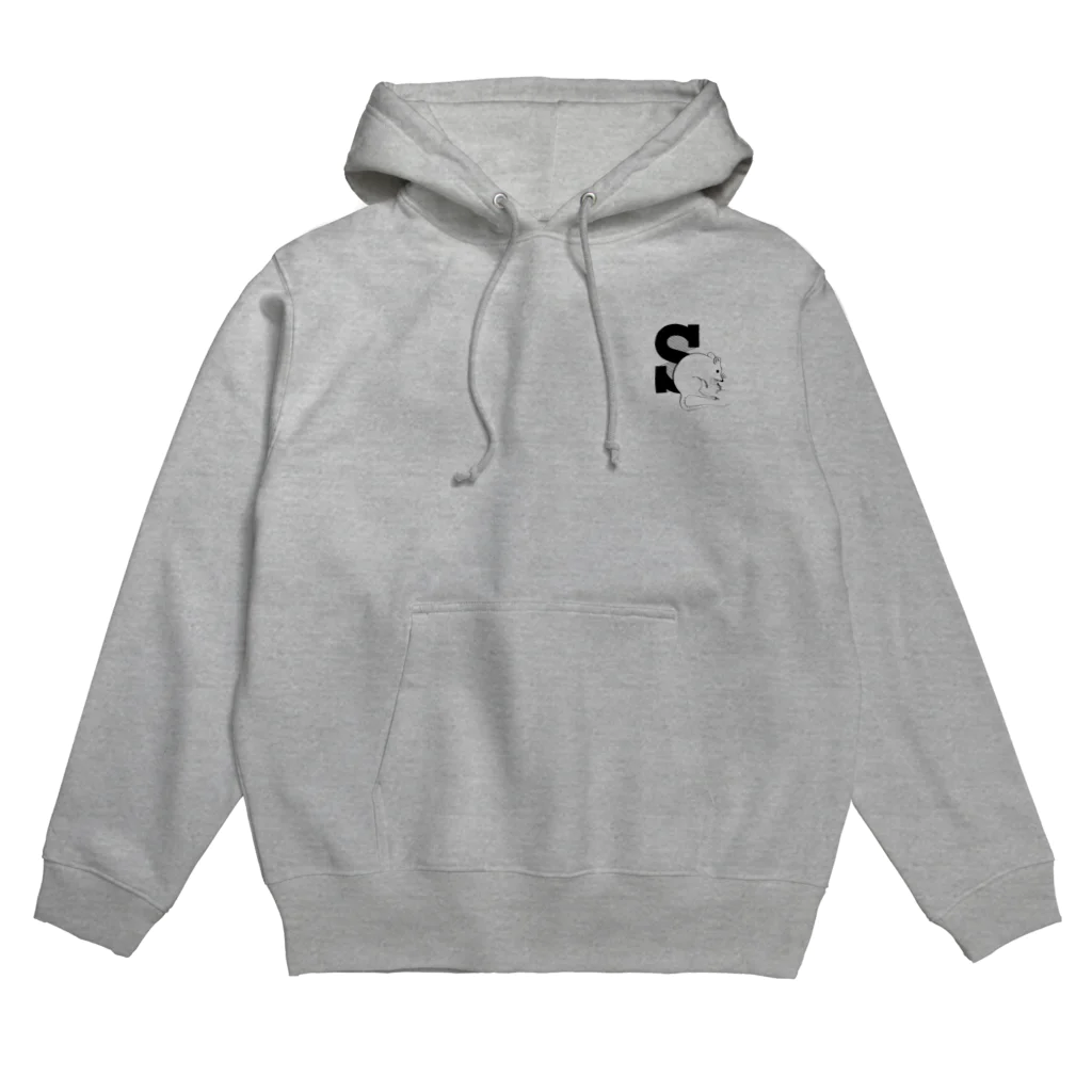 shornandyarnのspd logo only Hoodie