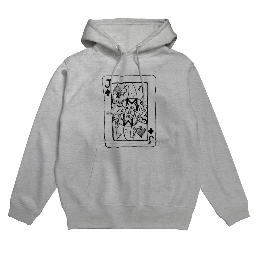 マジシャンもやしくんのショップのトランプのもやしくん Hoodie