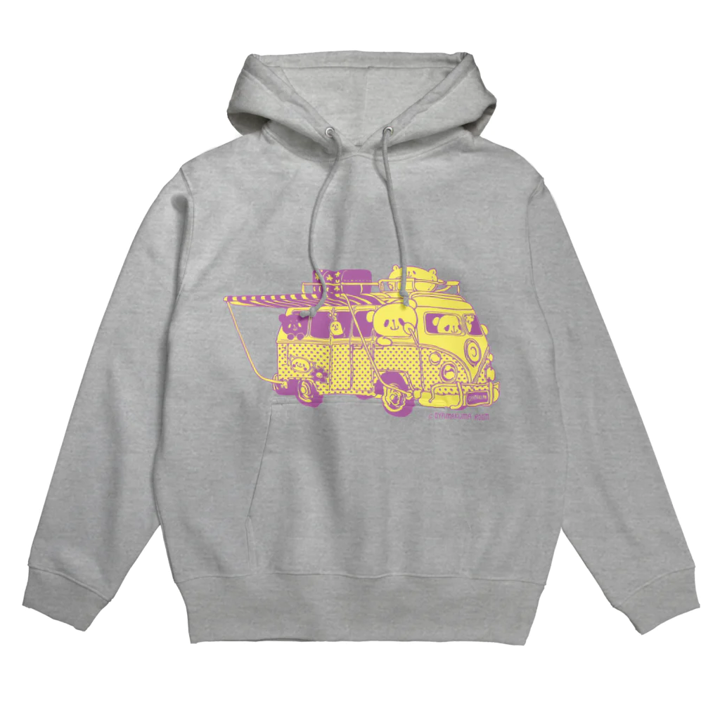 おやまくまオフィシャルWEBSHOP:SUZURI店のドライブおやまくま Hoodie