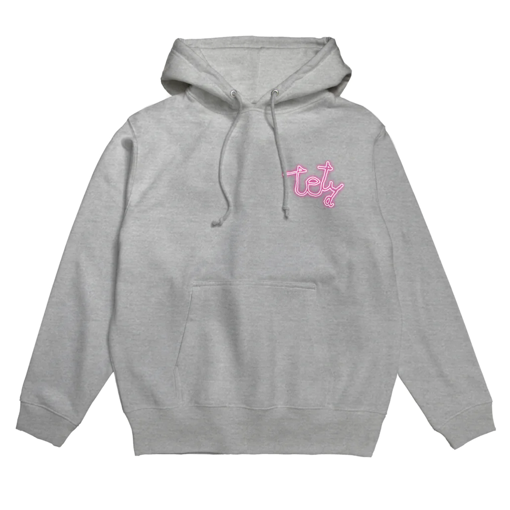 yukaridesignのt・tネオン Hoodie