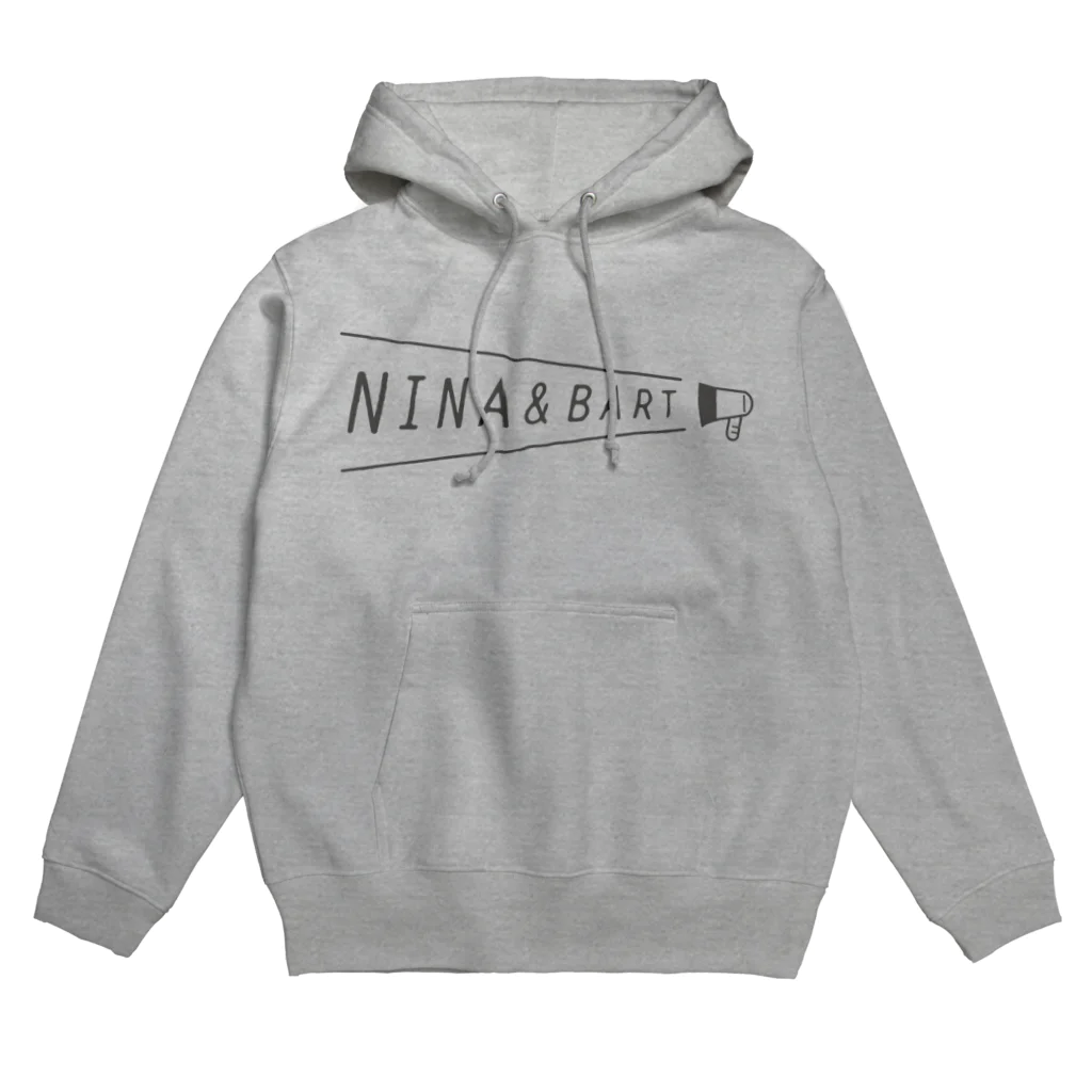 nowhitonの【nina&bart】スピーカー（GY） Hoodie