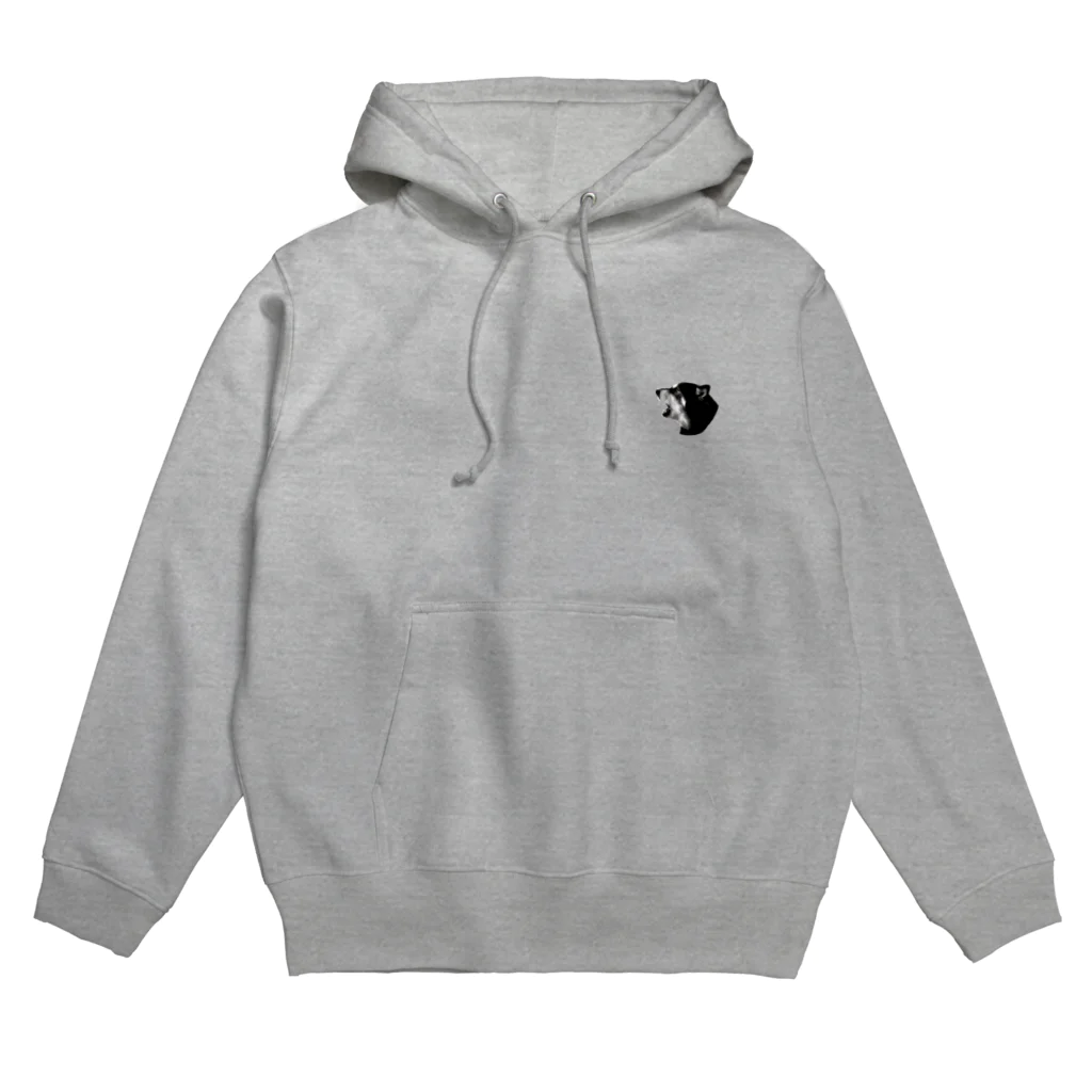 G-Holic Storeの吠える黒柴 Hoodie