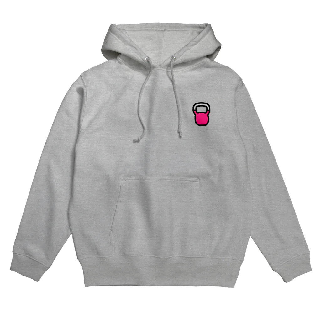 ICON GRAPHICA オフィシャルストアのケトルベル（ピンク） Hoodie