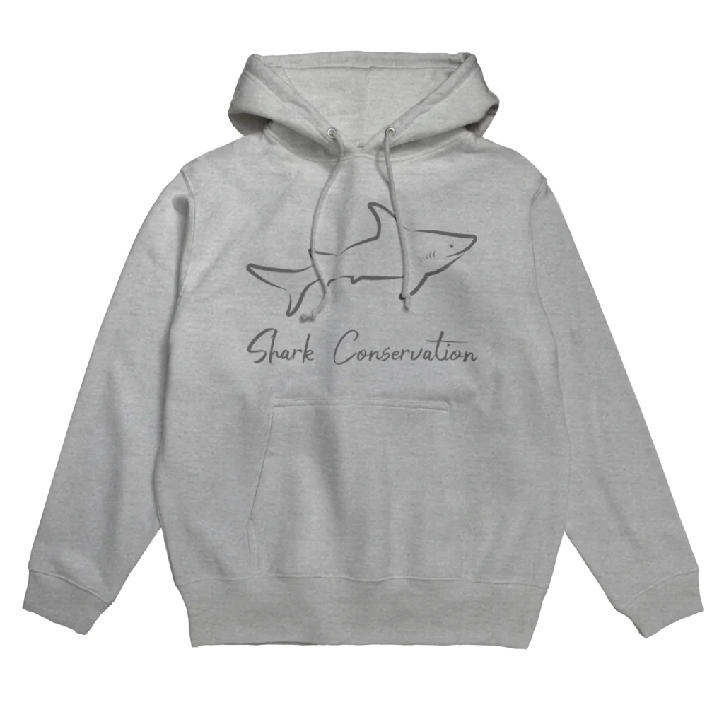 MUSEA（ミューゼア）のゆるサメTシャツ（Shark conservation shirt） Hoodie