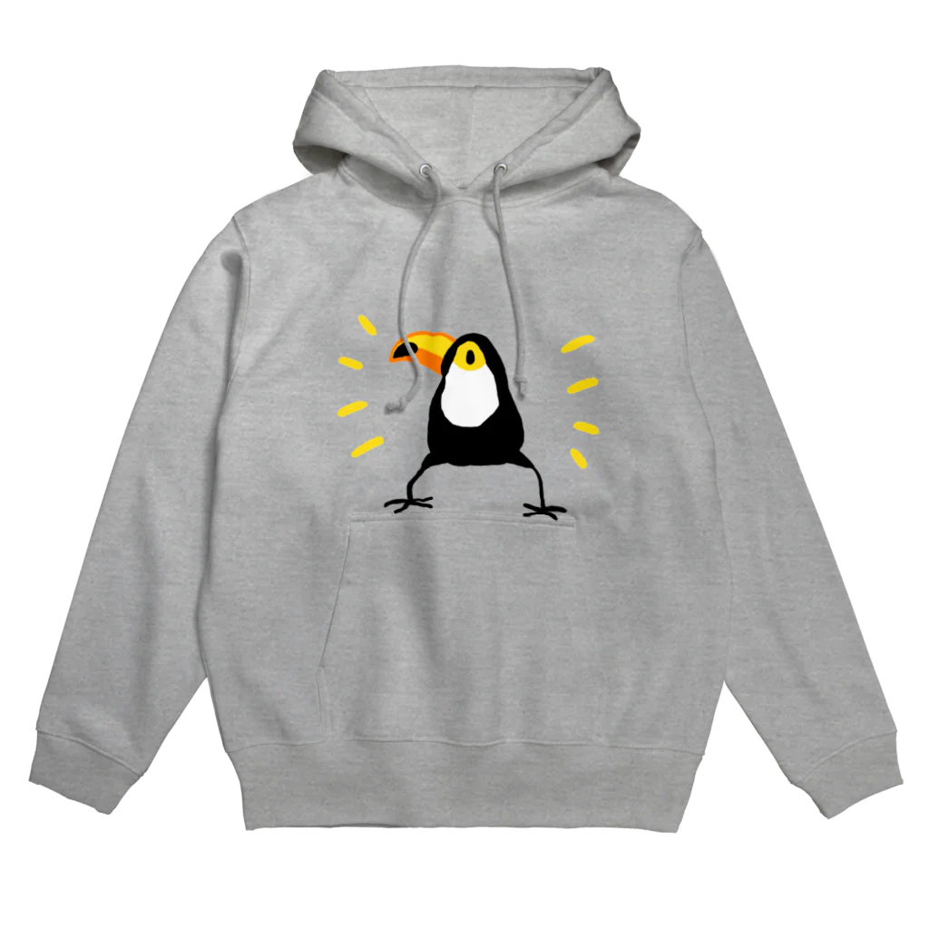 つぶあんの主張するオニオオハシ先輩 Hoodie