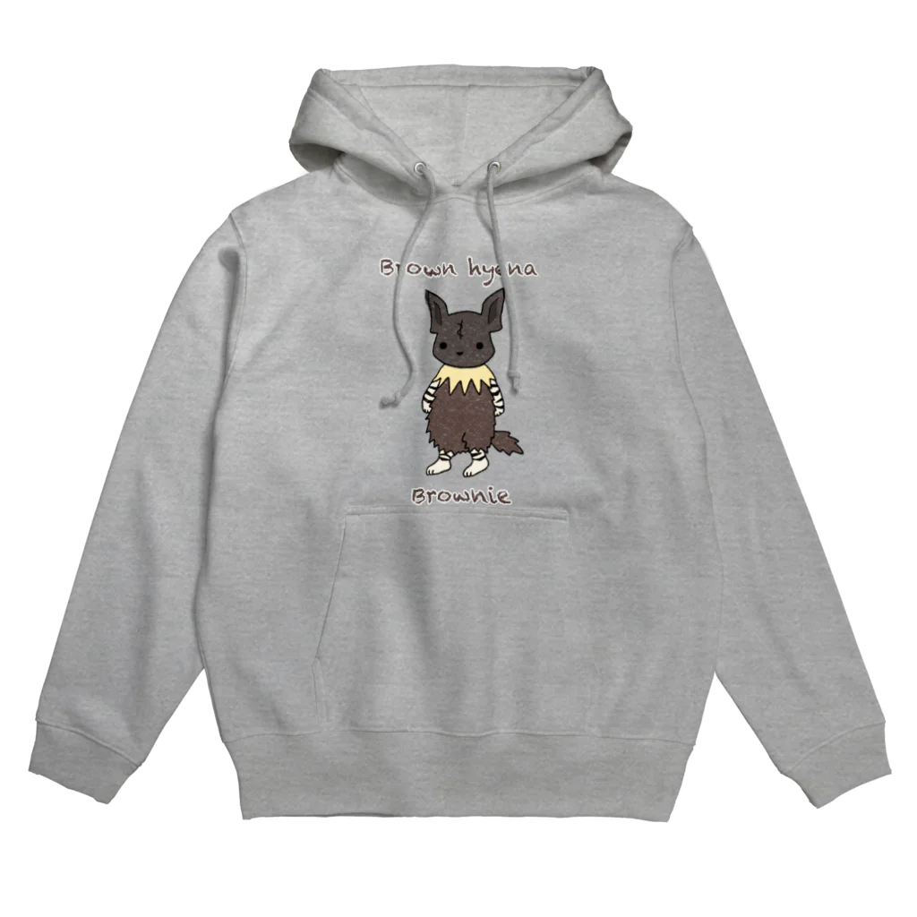 有限会社サイエンスファクトリーのカッショクハイエナのブラウニー Hoodie