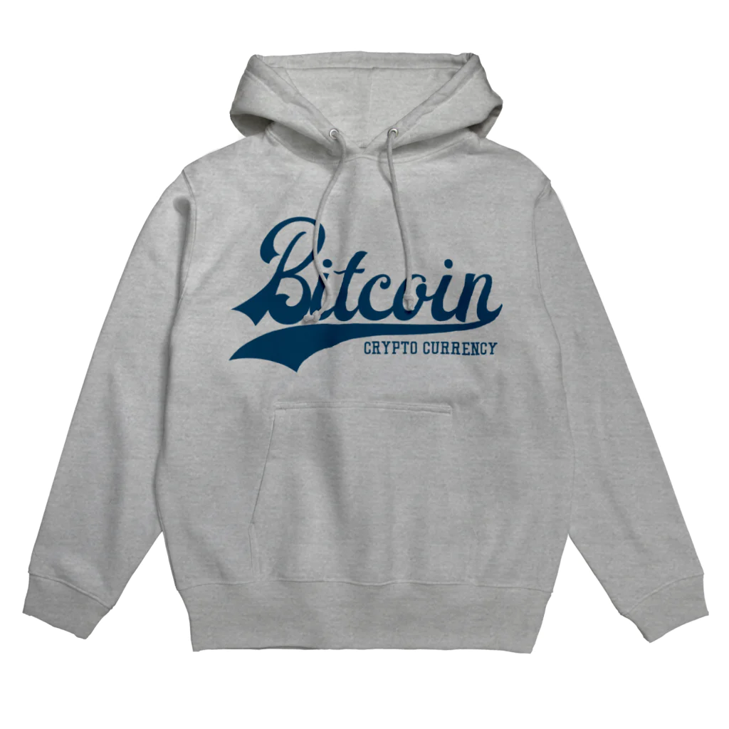 TROPiCALViBESのbitcoin #2 navy font パーカー