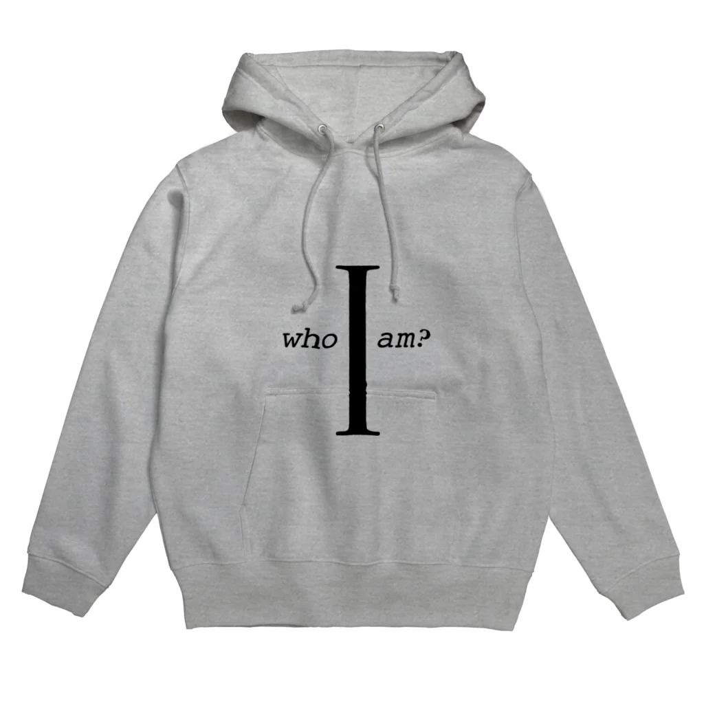 sapphirusのmens size ver　アイテム説明を読んで!! (和訳：私はいったい誰なのか。) Hoodie