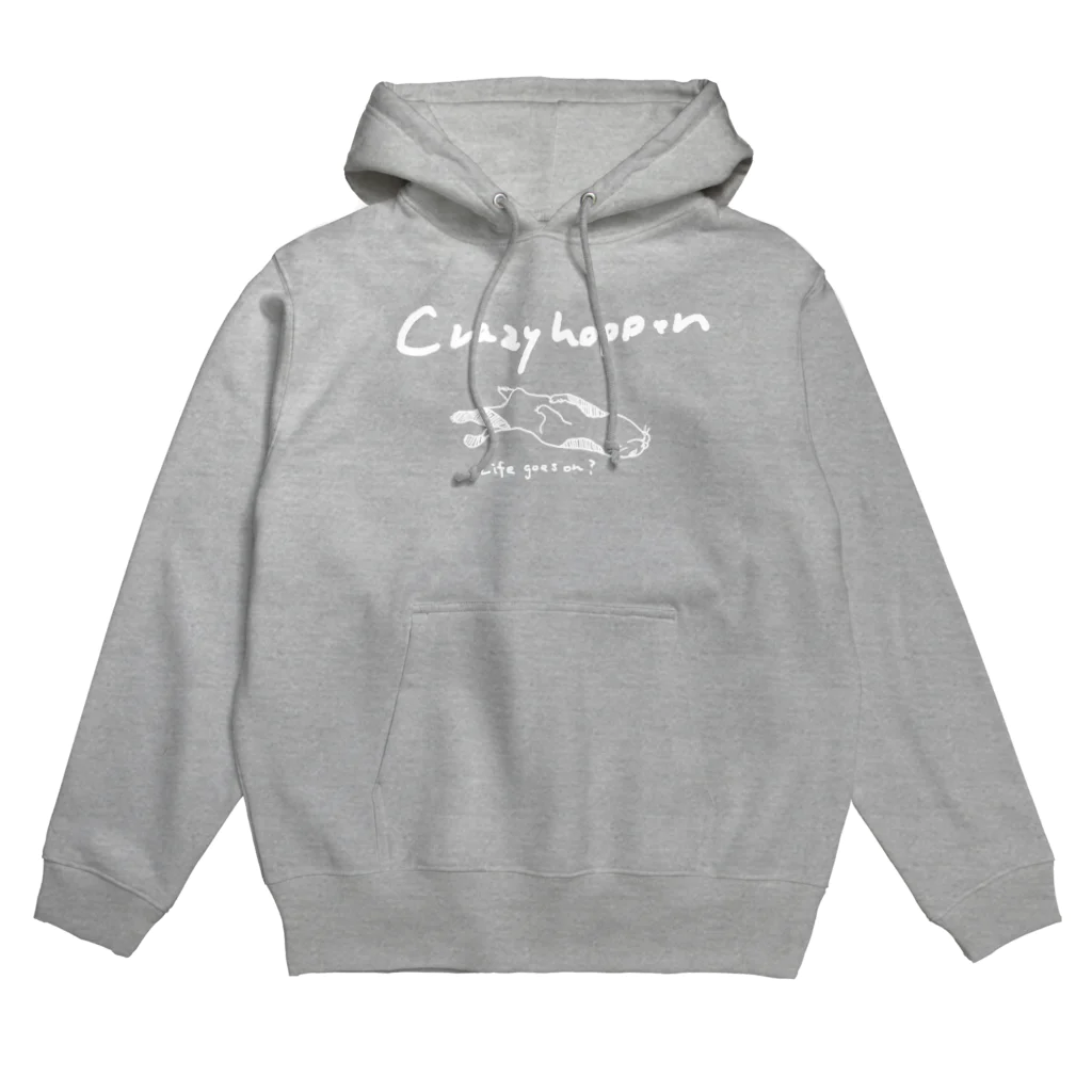 CRAZYHOPPERのネコ Hoodie