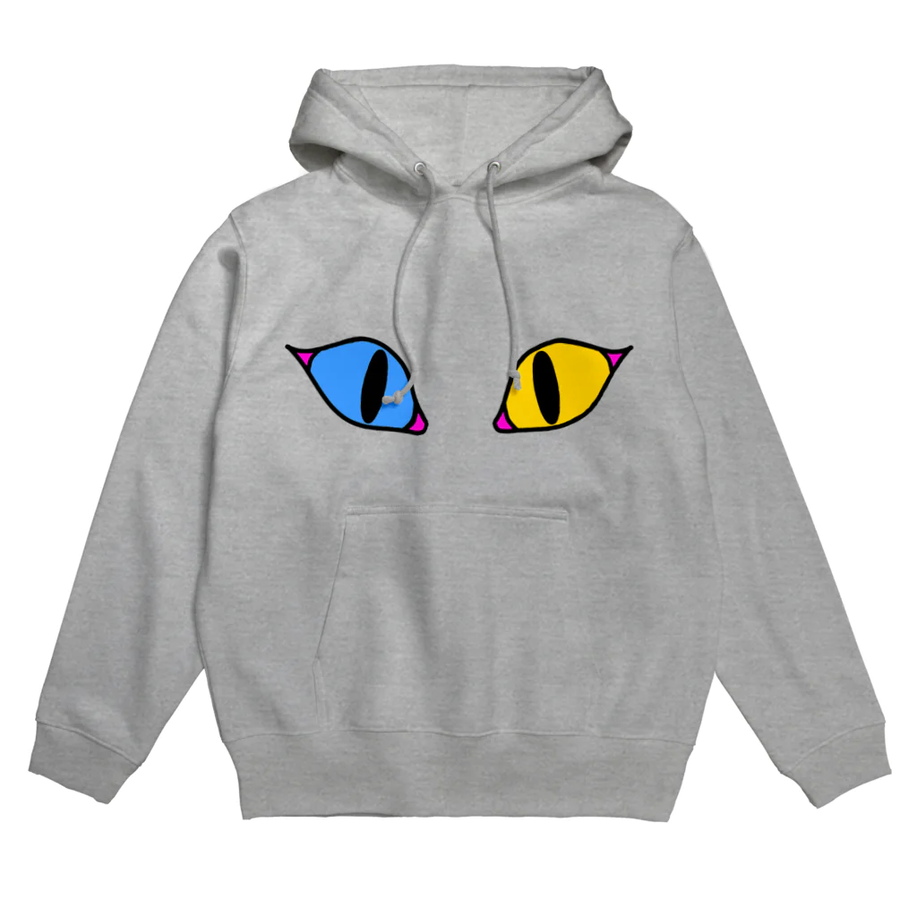 Mekki屋さんのねこおめめ Hoodie